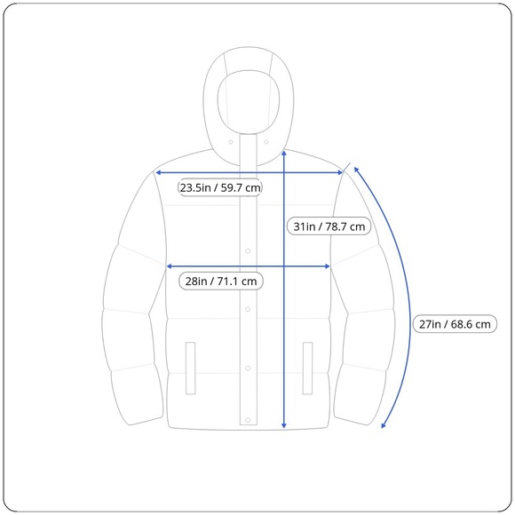 orage down jacket Green WorM Hoody Men’s Size XL - Picture 11 of 11